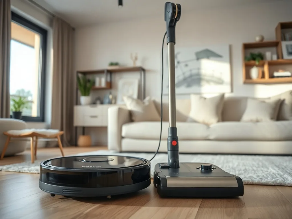 Robot Süpürge mi Dikey Süpürge mi? Doğru Kombinasyon